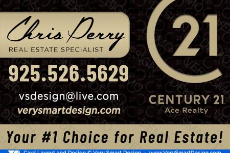 Black and Gold New Century 21 Car Magnets Rebrand for C21 Real Estate 08A