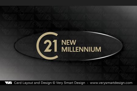 Back of Real Estate Business Card Design 1 for Century 21 - Design Image via Very Smart Design.This marketing design can be used as a business card front or back for Keller Williams agents in real estate marketing. This ...